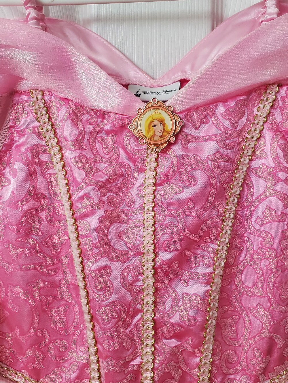 Disney Parks Sleeping Beauty Princess "Aurora" Ball Gown Costume Dress SZ-S - Picture 2 of 7